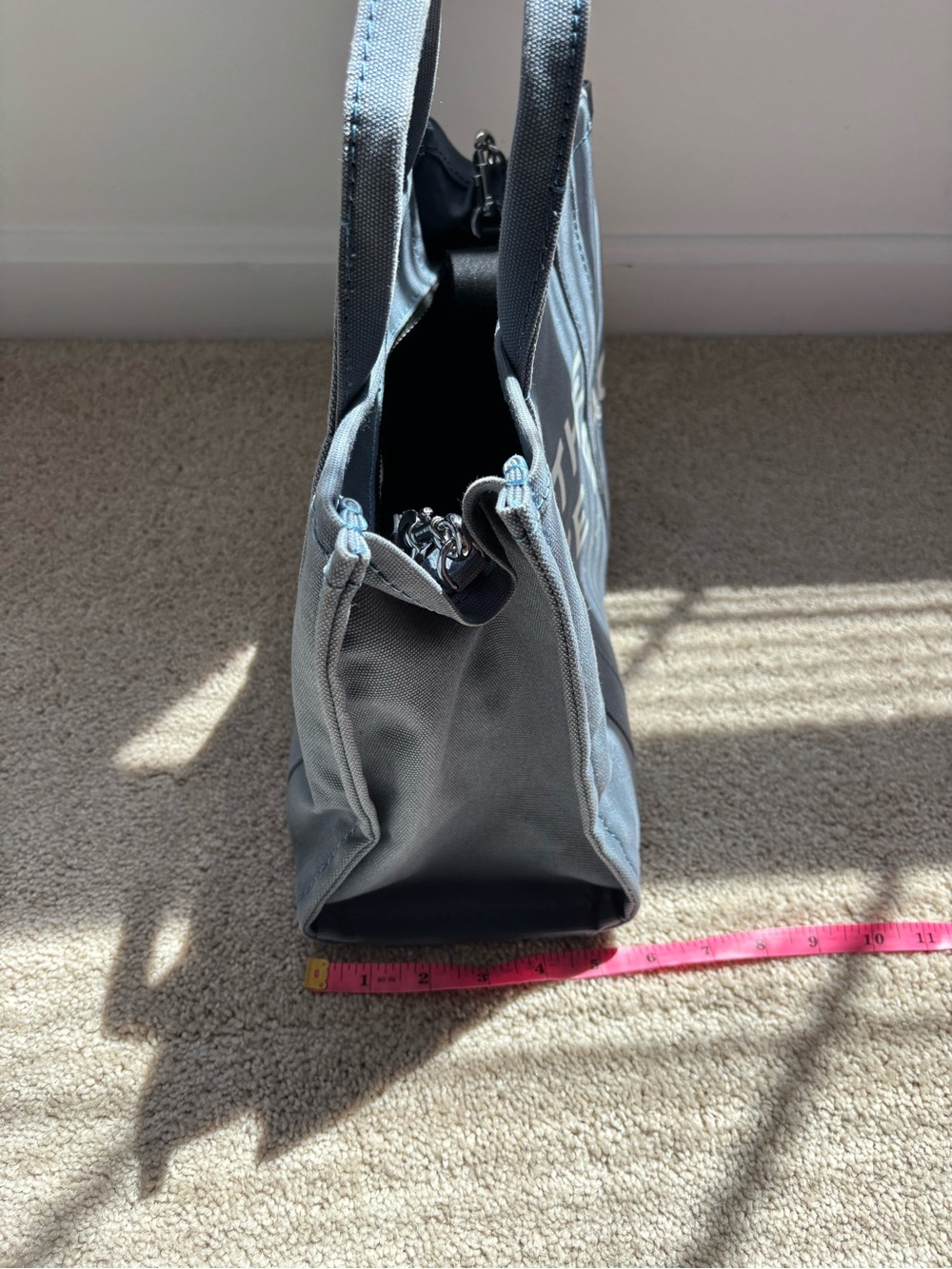 Marc Jacobs The Tote Bag in Slate Blue - Picture 5 of 6